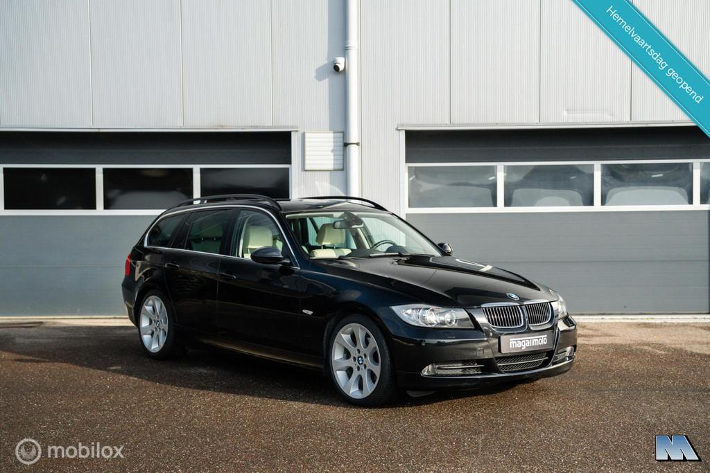 BMW 3-serie Touring 325i N52 E91 l 2e Eig. l 77.138 KM!, Auto's, Automaat, Achterwielaandrijving, Gebruikt, Beige