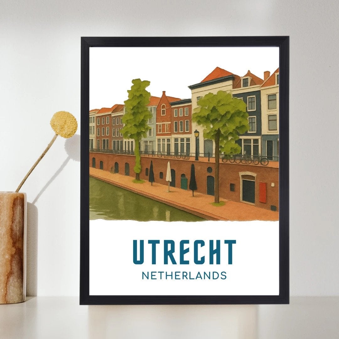 Utrecht A4 poster, Antiek en Kunst, Ophalen of Verzenden