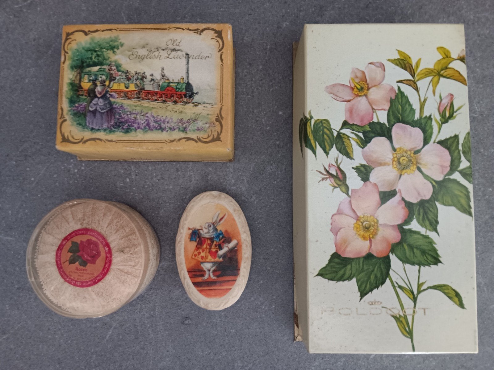 Vintage zeep en eau de cologne set - Boldoot, Redelé, Ophalen, Nieuw