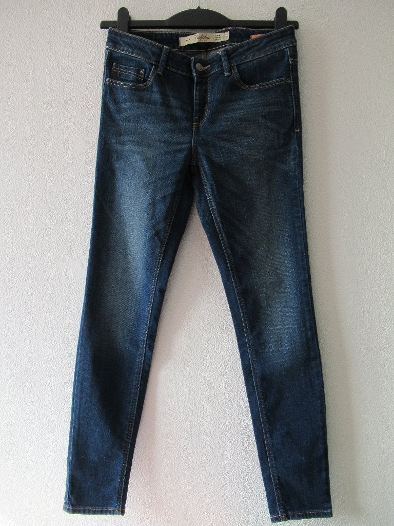 ZARA donkerblauwe spijkerbroek, Kleding | Dames, Blauw, Zara, Ophalen of Verzenden, Zo goed als nieuw