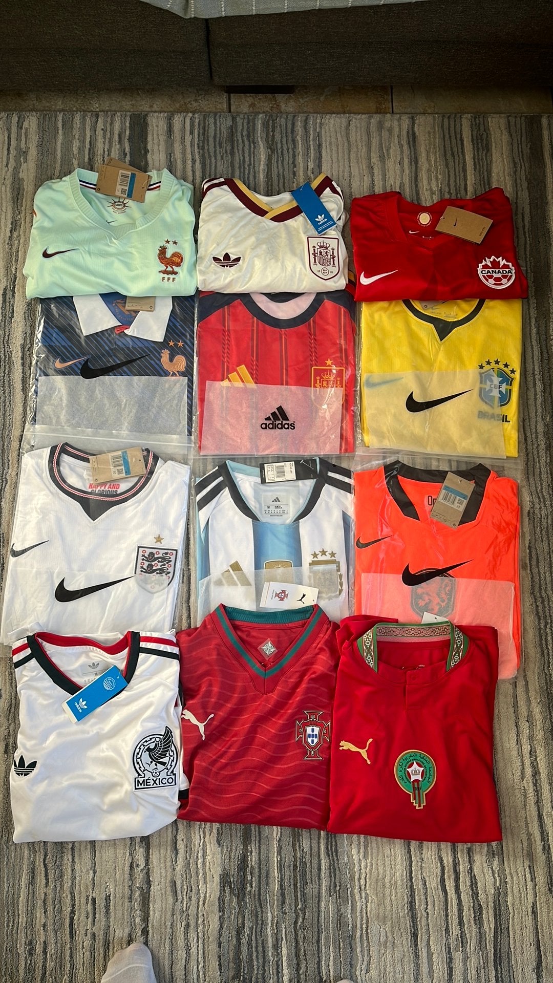 Voetbalshirts wk - Nieuw met labels, Overige kleuren, Nieuw, Overige maten, Ophalen of Verzenden