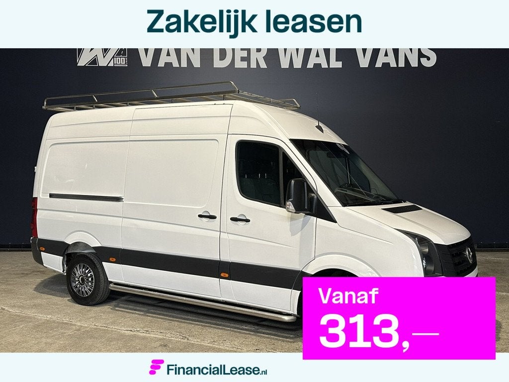 Volkswagen Crafter 2.0 TDI 164pk 3500kg Trekhaak L2H2 Airco, Euro 5, Gebruikt, 2169 kg, 4 cilinders