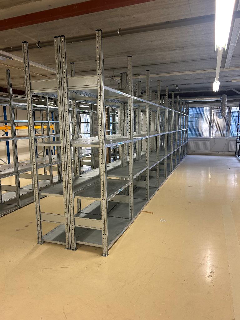 SSI Schäffer legbord- en magazijnstelling 30, 40 en 50 diep, Ophalen, Zo goed als nieuw