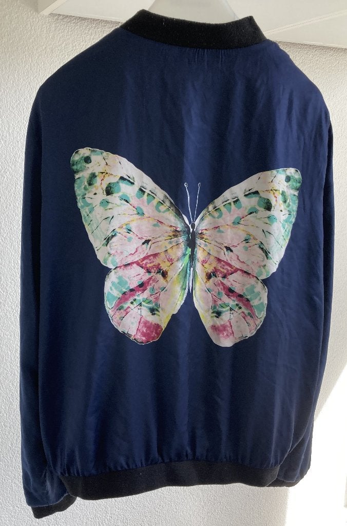 mooi jack jas Esprit mt 38 40 zgan, Maat 38/40 (M), Blauw, Ophalen of Verzenden, Zo goed als nieuw