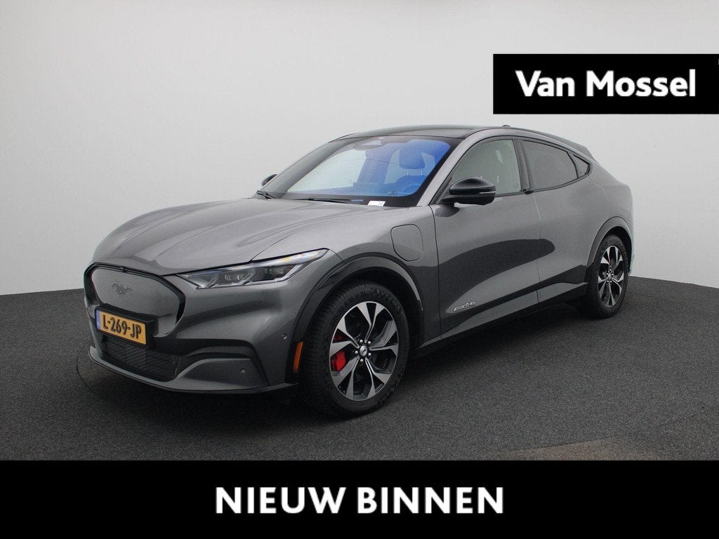 Ford (Verwacht) Mustang Mach-E AWD 75 kWh Aut. | Leder | B&O, Auto's, Ford, Bedrijf, Te koop, Mustang, 4x4, ABS, Achteruitrijcamera