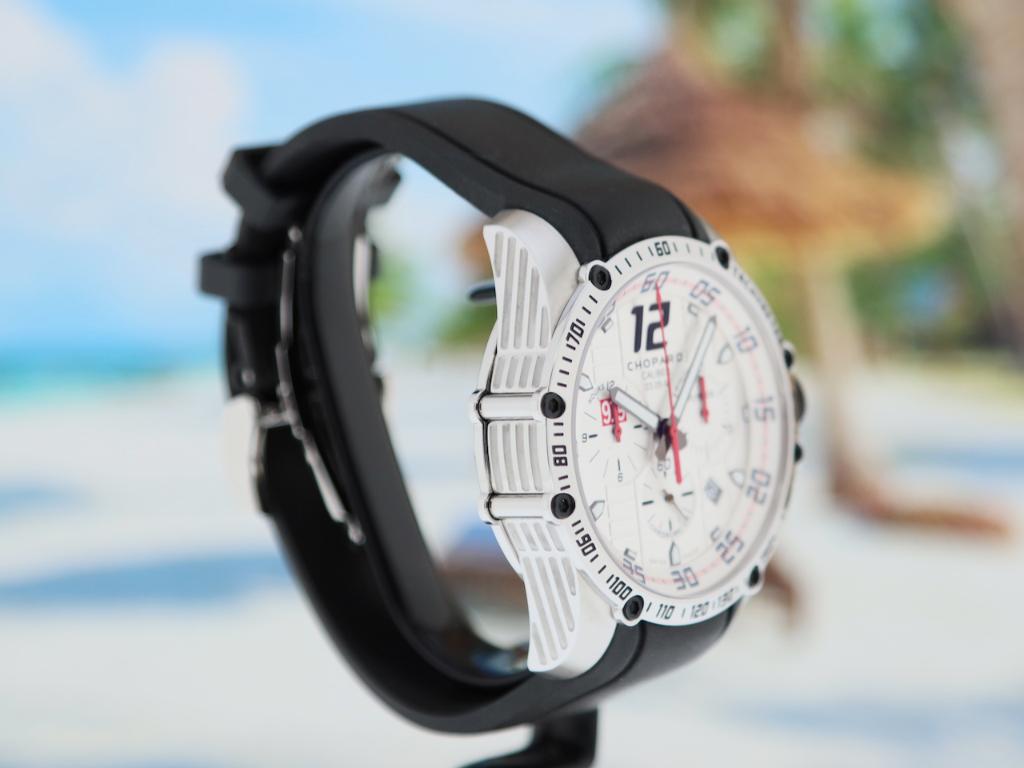 Chopard Superfast Chrono Porsche 919 Lim.Edit ONGEDRAGEN NL, Sieraden, Tassen en Uiterlijk, Horloges | Heren, Overige merken, Staal