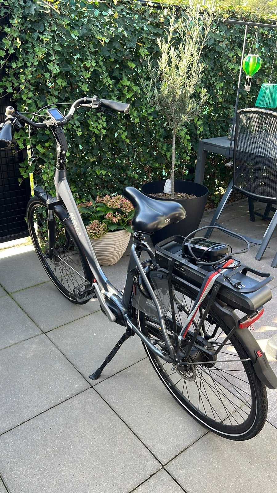 Stella Livorno Storm Grey E-bike - loop of sloop, 51 tot 55 cm, Ophalen of Verzenden, Gebruikt, 30 tot 50 km per accu