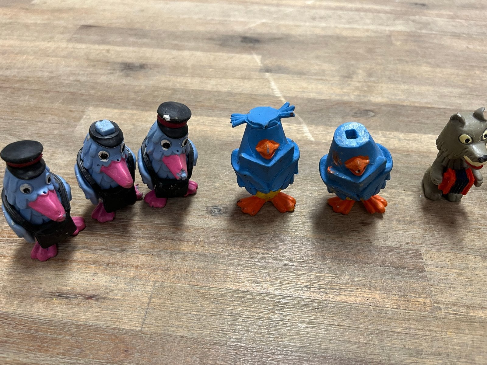 Vintage Fabeltjeskrant Figuren - Compleet Set, Xx, Ophalen of Verzenden, Xx, Gebruikt