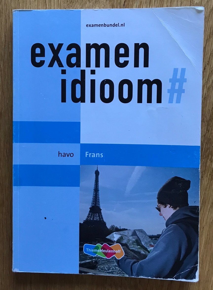 Examenidioom havo frans, 3e druk 2023, Ophalen of Verzenden, Gelezen, HAVO, Frans