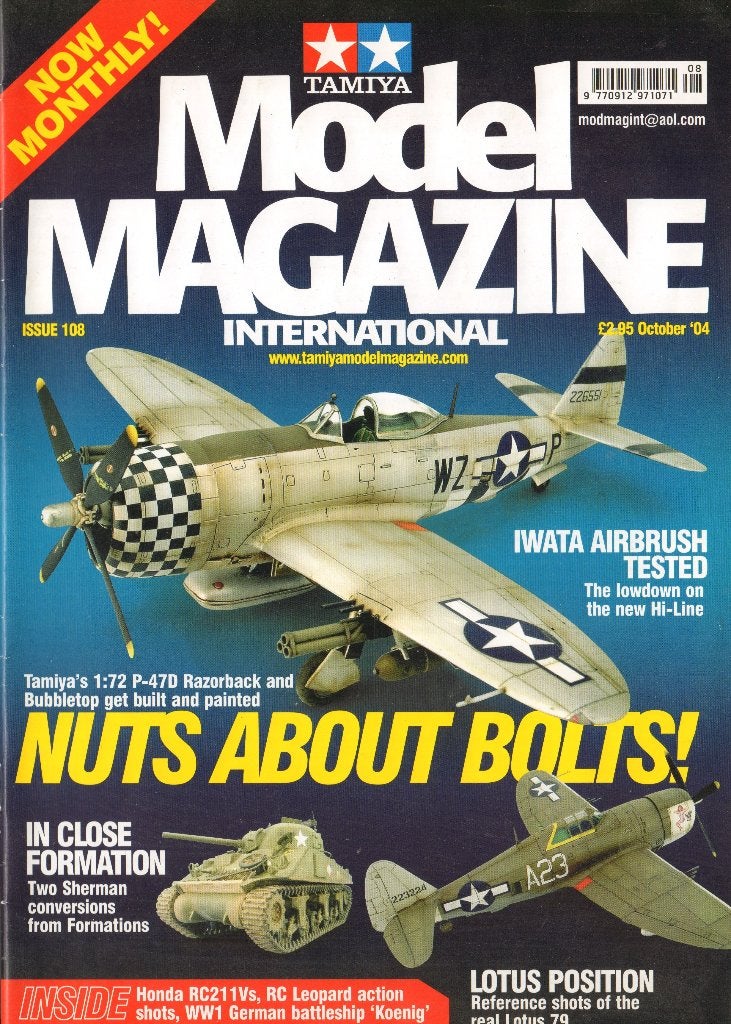 Tamiya Model Magazine International 108, Ophalen of Verzenden, Groter dan 1:32, Auto, Overige merken