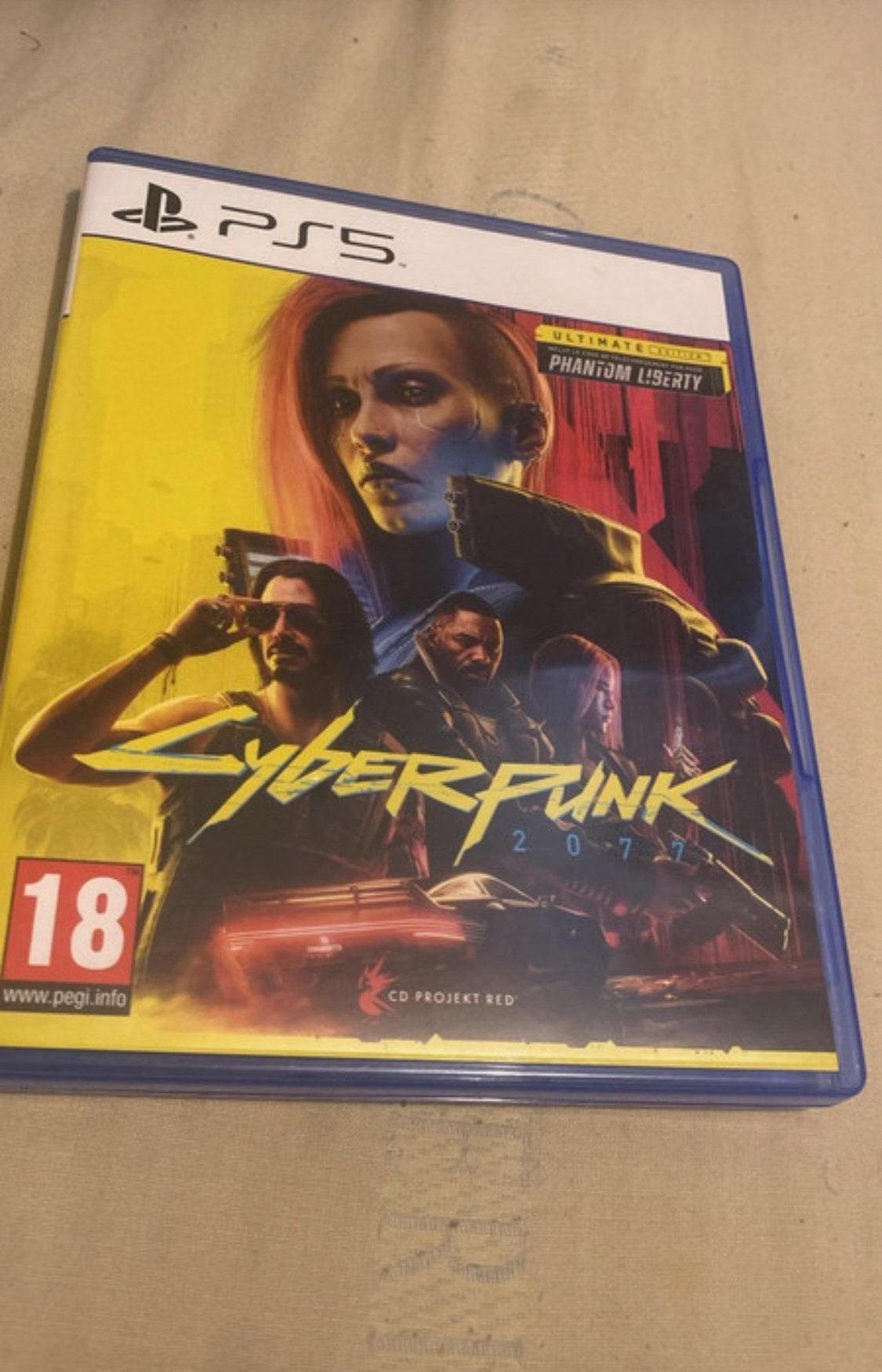 Cyberpunk 2077 phantom liberty PS5, Ophalen of Verzenden, Zo goed als nieuw
