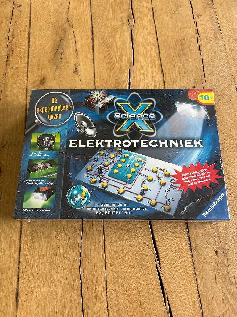 Ravensburger X Science Elektrotechniek Experimenteerdoos, Ophalen of Verzenden, Nieuw, Elektronica