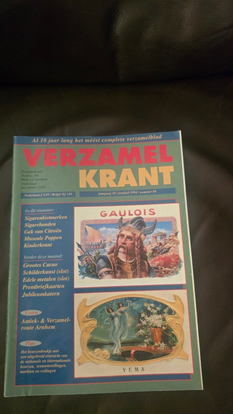 VerzamelKrant juni/juli 1994 - Nummer 89, Ophalen of Verzenden, Gebruikt