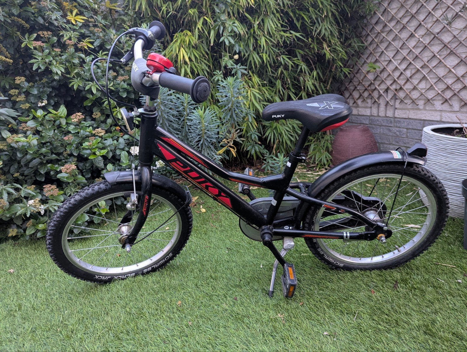 Puky jongensfiets 18 inch met 3 versnellingen, Terugtraprem, Gebruikt, Versnellingen, Ophalen