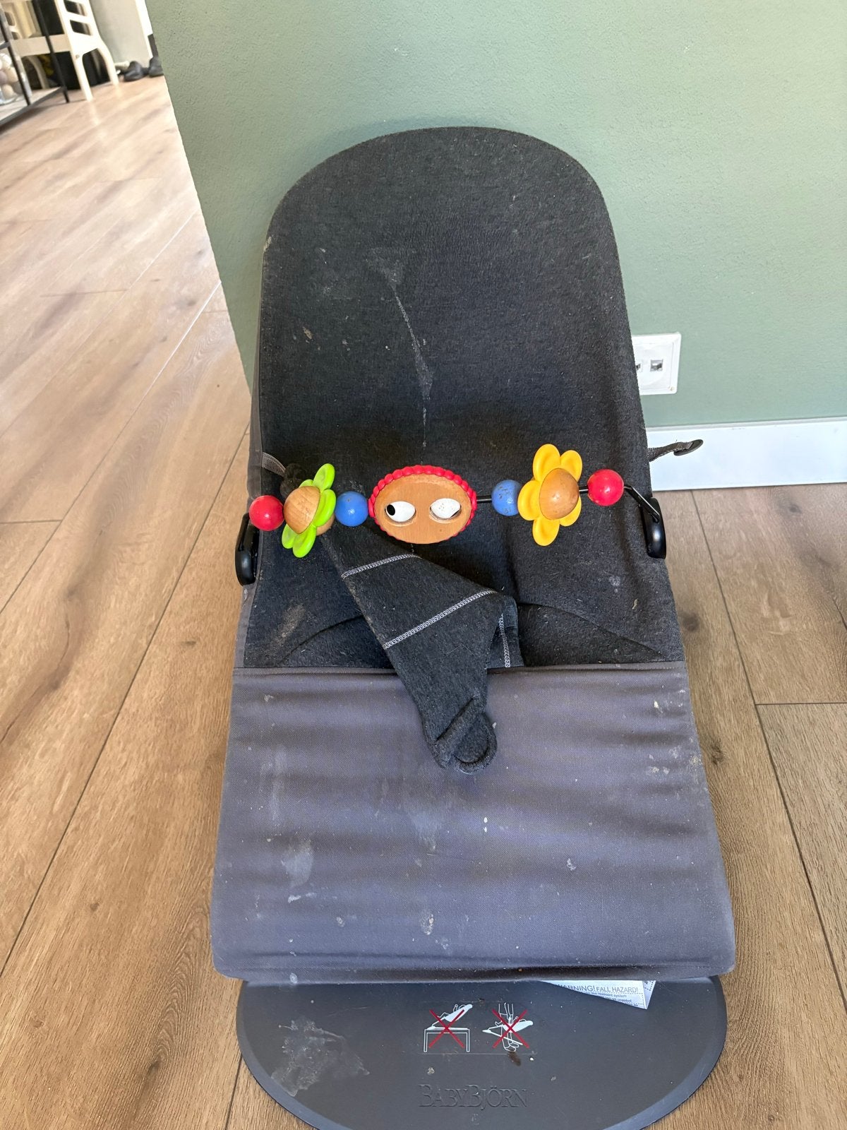 BabyBjörn Wipstoel met Speelboog, Kinderen en Baby's, Wipstoeltjes, Wipstoel, Ophalen, Overige merken, Verstelbaar