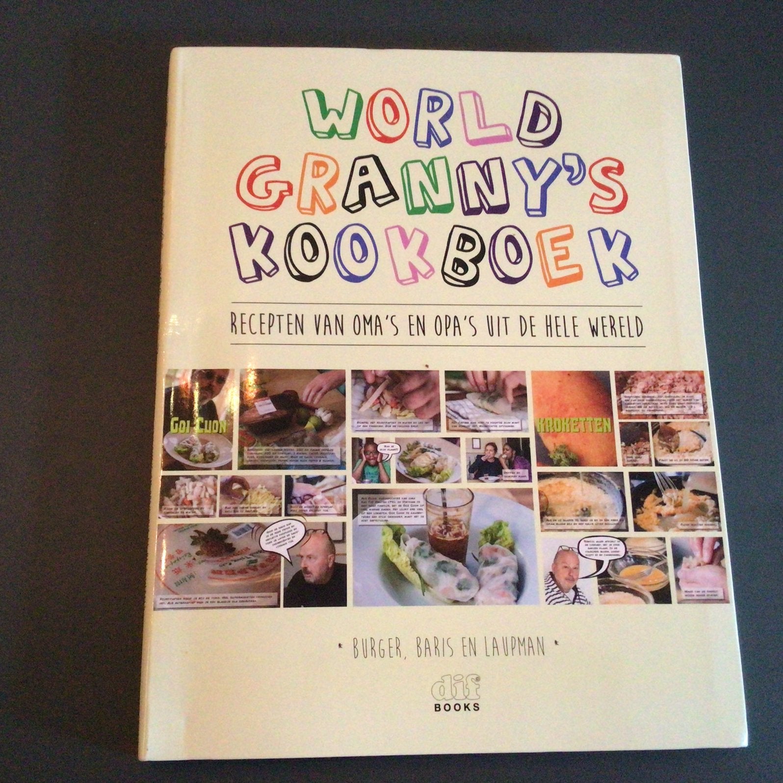 Burger, Baris en Laupman - WorldGranny's Kookboek, Ophalen of Verzenden, Zo goed als nieuw, Fons Burger; Rob Baris