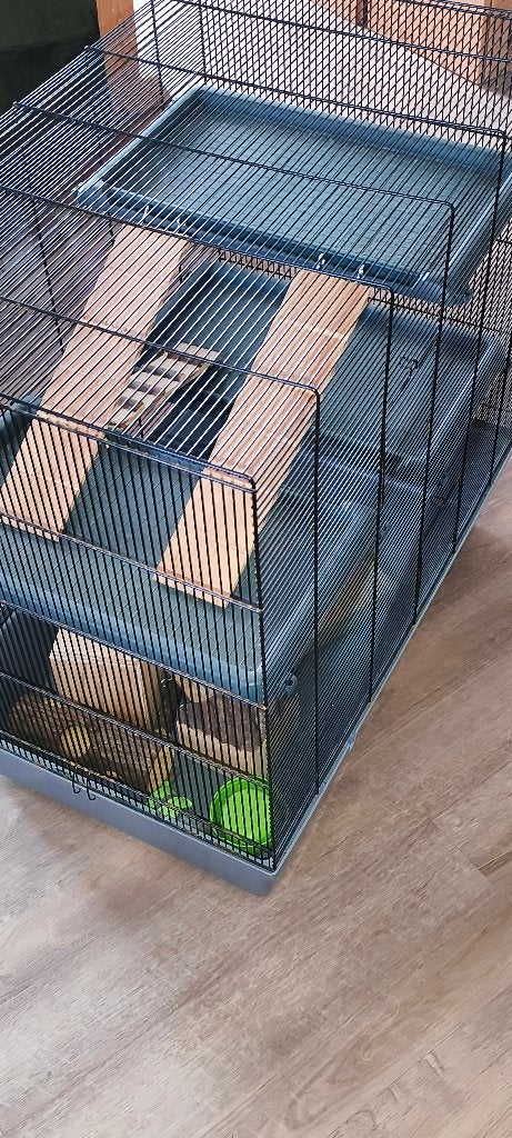 Hamster konijnen kooi, Dieren en Toebehoren, Ophalen, Kooi, 60 tot 90 cm, Minder dan 75 cm