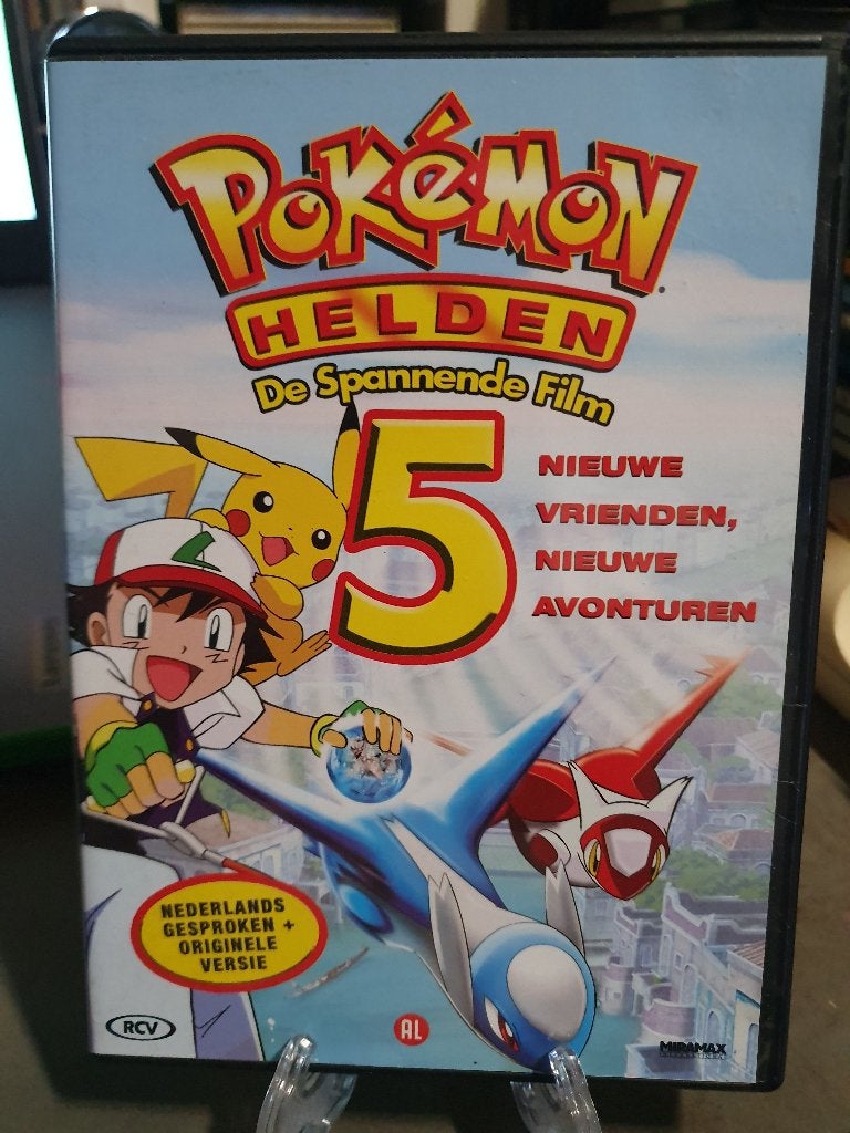 Pokemon 5 - helden - DVD, Cd's en Dvd's, Ophalen, Tekenfilm, Zo goed als nieuw, Alle leeftijden