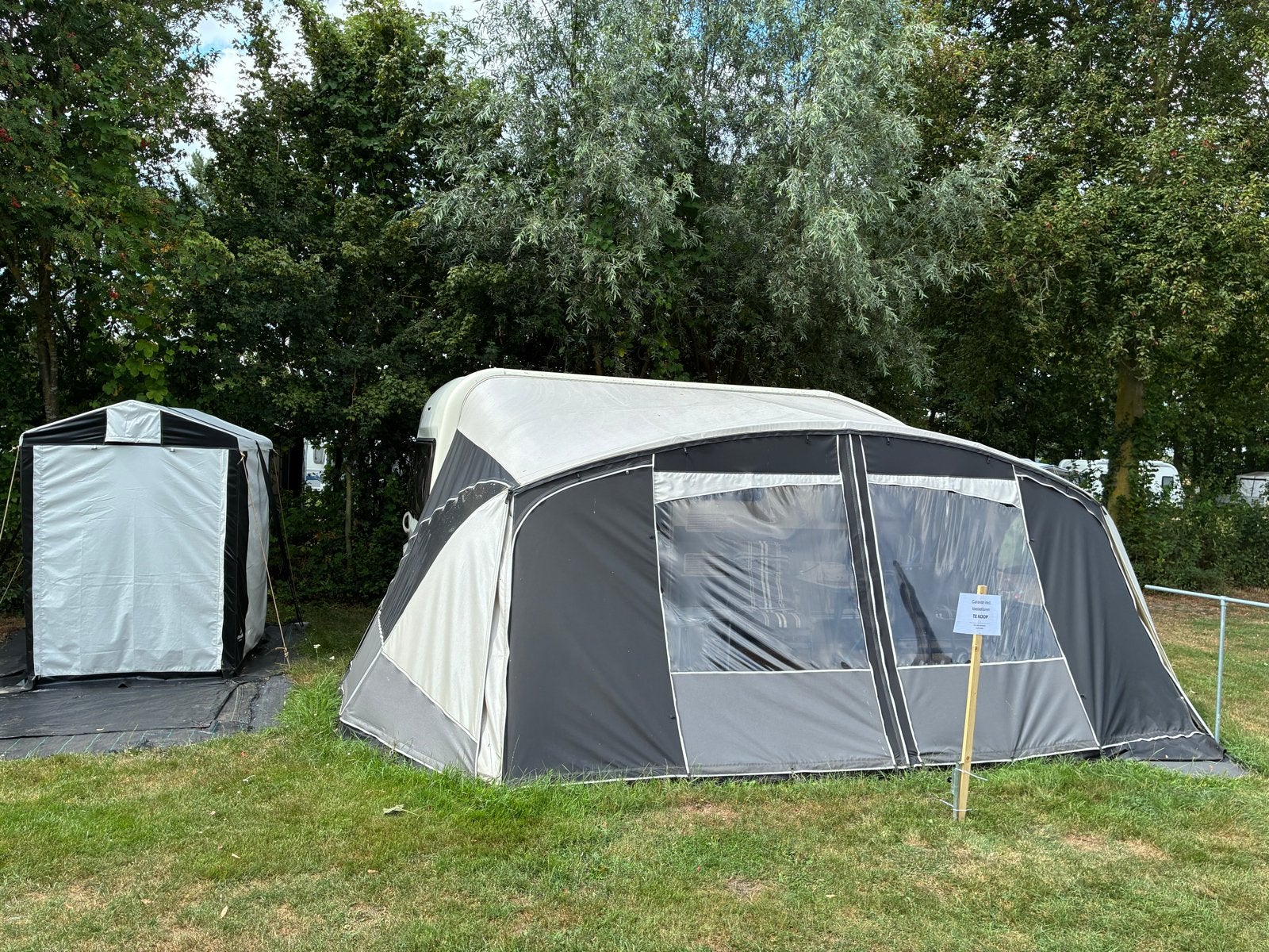 Avento Gran Turismo 470 TCB (2007), in zeer goede staat, Caravans en Kamperen, Standaardzit, Avento, Particulier, 4 tot 5 meter