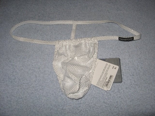 Te koop heren string Manstore, Verzenden, Wit, Maat 56/58 (XL), Manstore