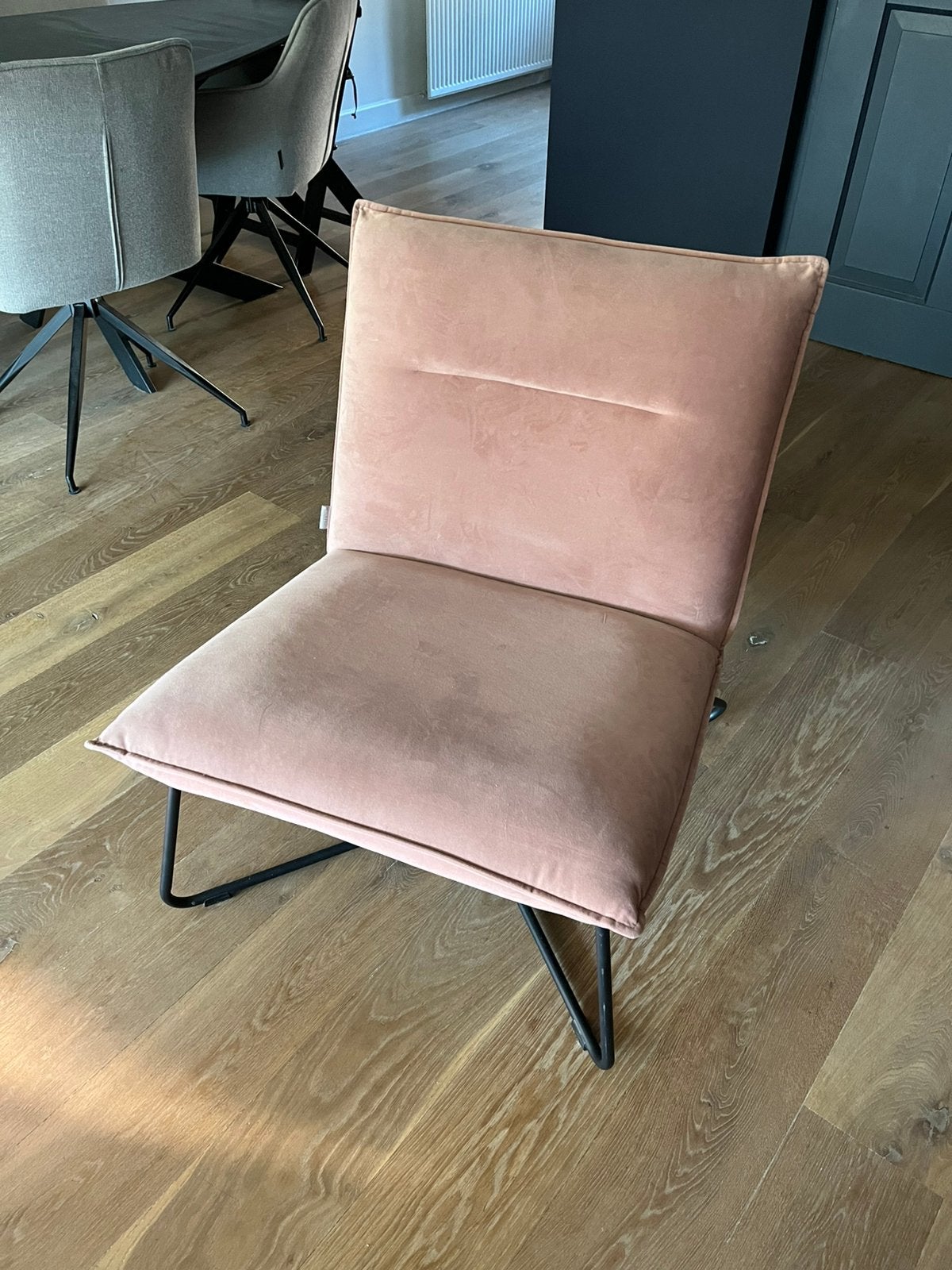 Roze lounge stoel, Ophalen, Overige kleuren, Zo goed als nieuw, Eén
