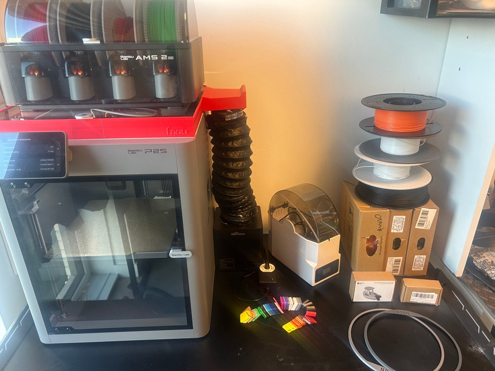 Bambulab p2s combo, Ophalen, Zo goed als nieuw