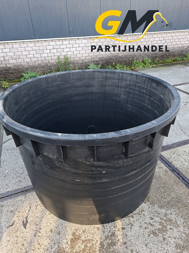 Grote ronde kunststof kuip 1500 liter – Ø160 cm, Tuin en Terras, Ophalen, Kunststof, Gebruikt, Rond