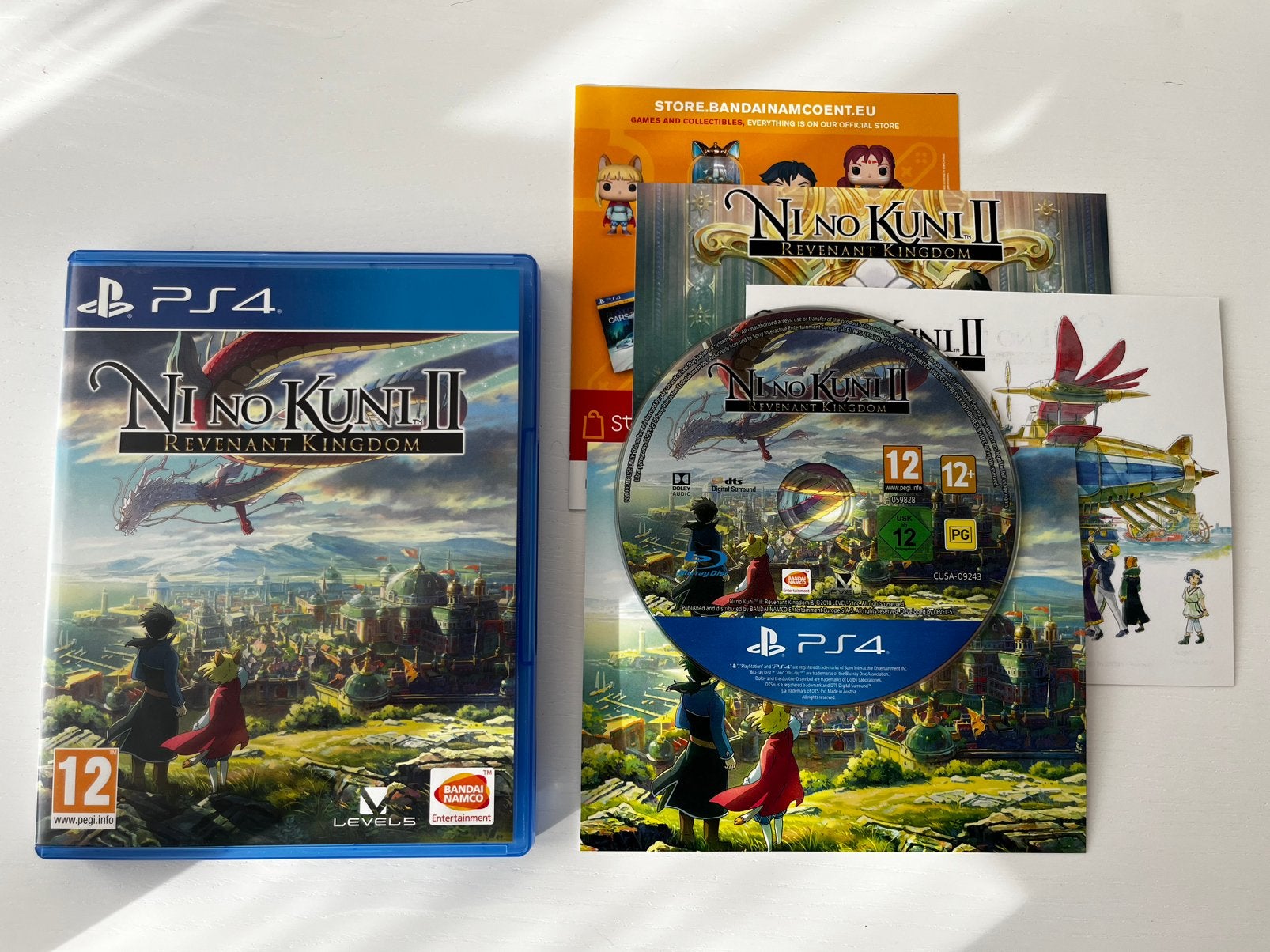 Ni no Kuni II Revenant Kingdom met Postcards, Avontuur en Actie, 1 speler, Ophalen of Verzenden, Zo goed als nieuw