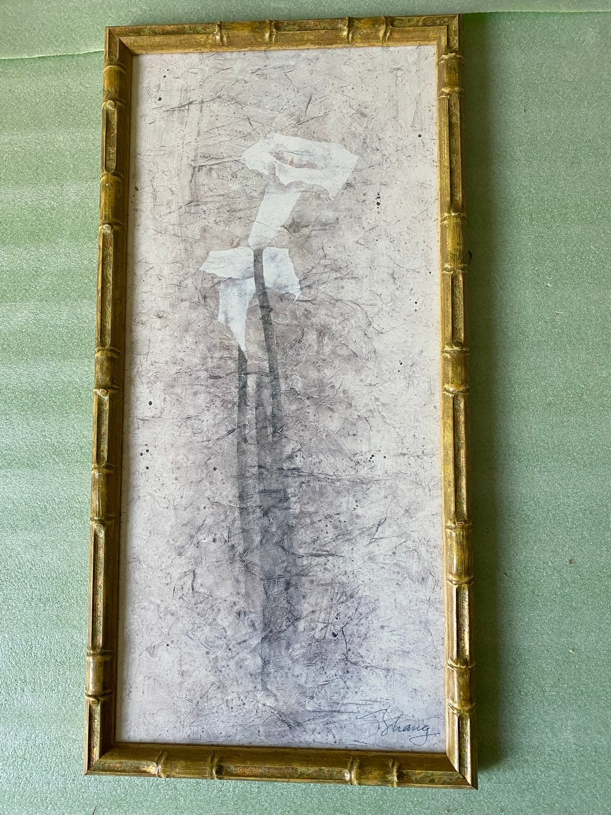 Aronskelk . Gesigneerd J.Hang., Ophalen of Verzenden
