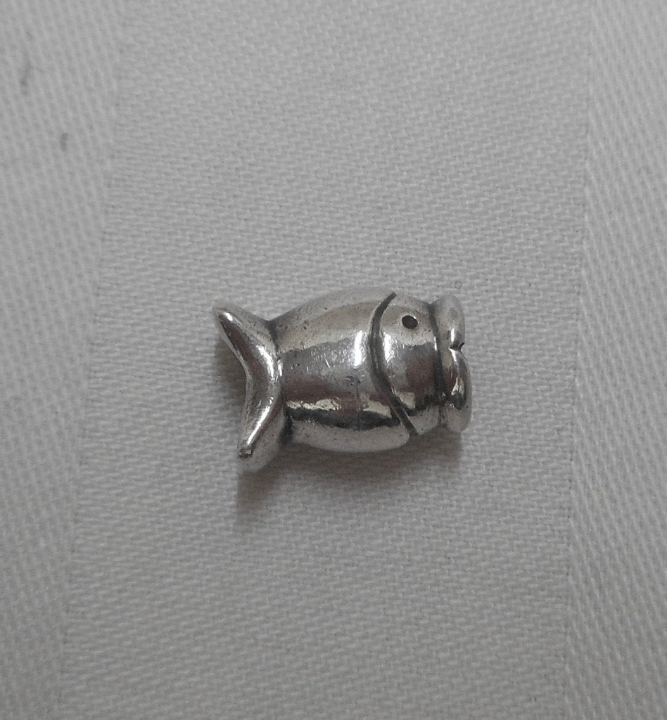 Zilveren Pandora bedel vis nr.2087, Sieraden, Tassen en Uiterlijk, Bedels, Verzenden, Pandora, Zo goed als nieuw, 1 bedel