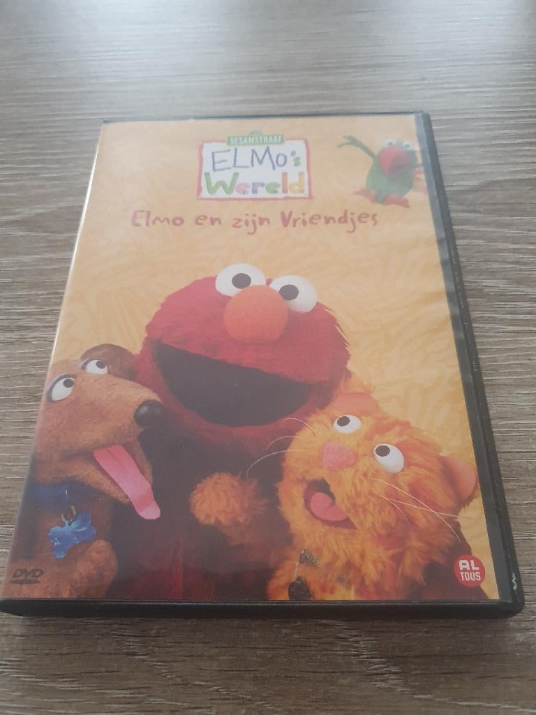 Elmo en zijn vriendjes DVD Sesamstraat, Cd's en Dvd's, Dvd's | Tv en Series, Zo goed als nieuw, Overige genres, Alle leeftijden