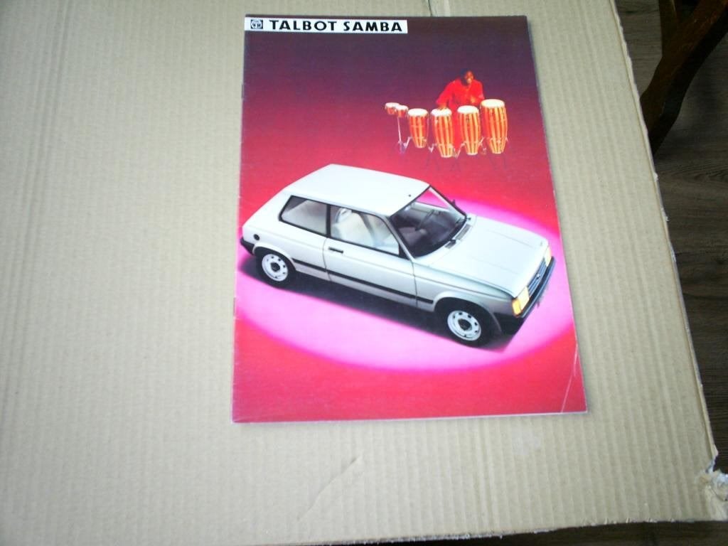 Talbot Samba o.a. Cabriolet 1984 24 pag., Verzenden, Zo goed als nieuw, Overige merken