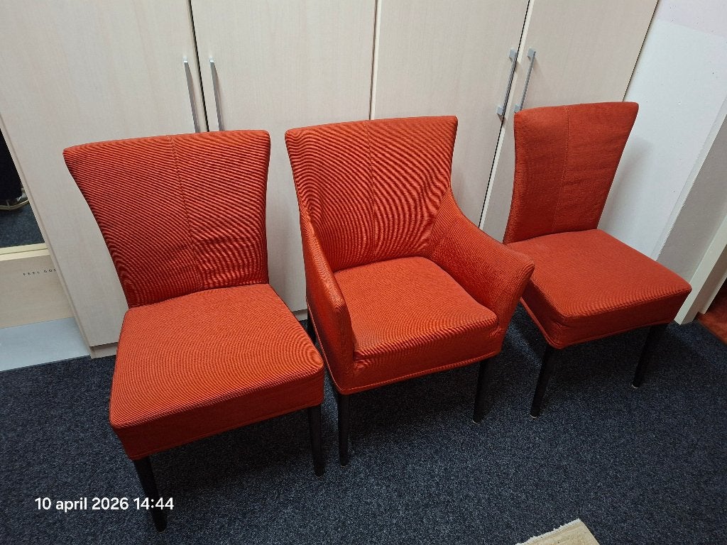 6 eetkamerstoelen Giorgetti, Ophalen of Verzenden