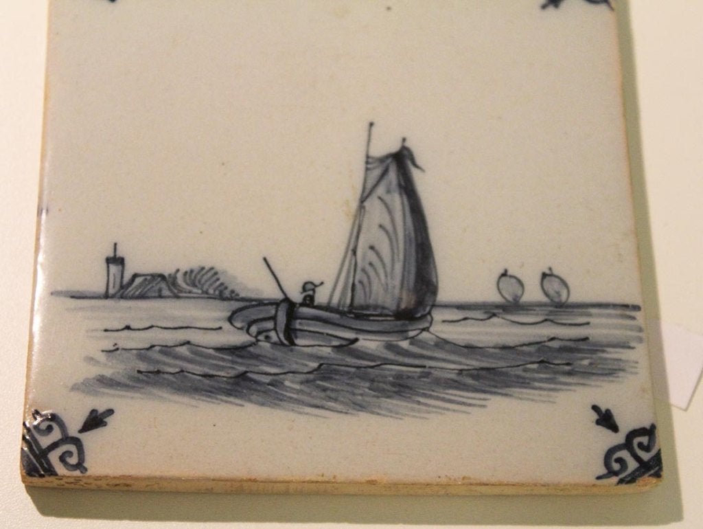 Tegels Hollands tafereel (3 x ), Ophalen of Verzenden