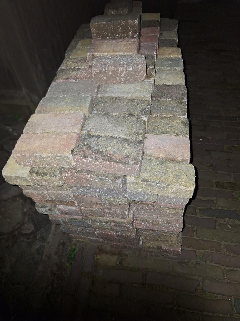 Klinkers terras, Tuin en Terras, Tegels en Klinkers, Ophalen, Beton, Klinkers