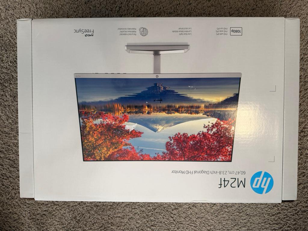 HP M24f 23.8 inch Full HD IPS Monitor Nieuw, Computers en Software, Monitoren, HDMI, Verzenden, Nieuw, Full HD