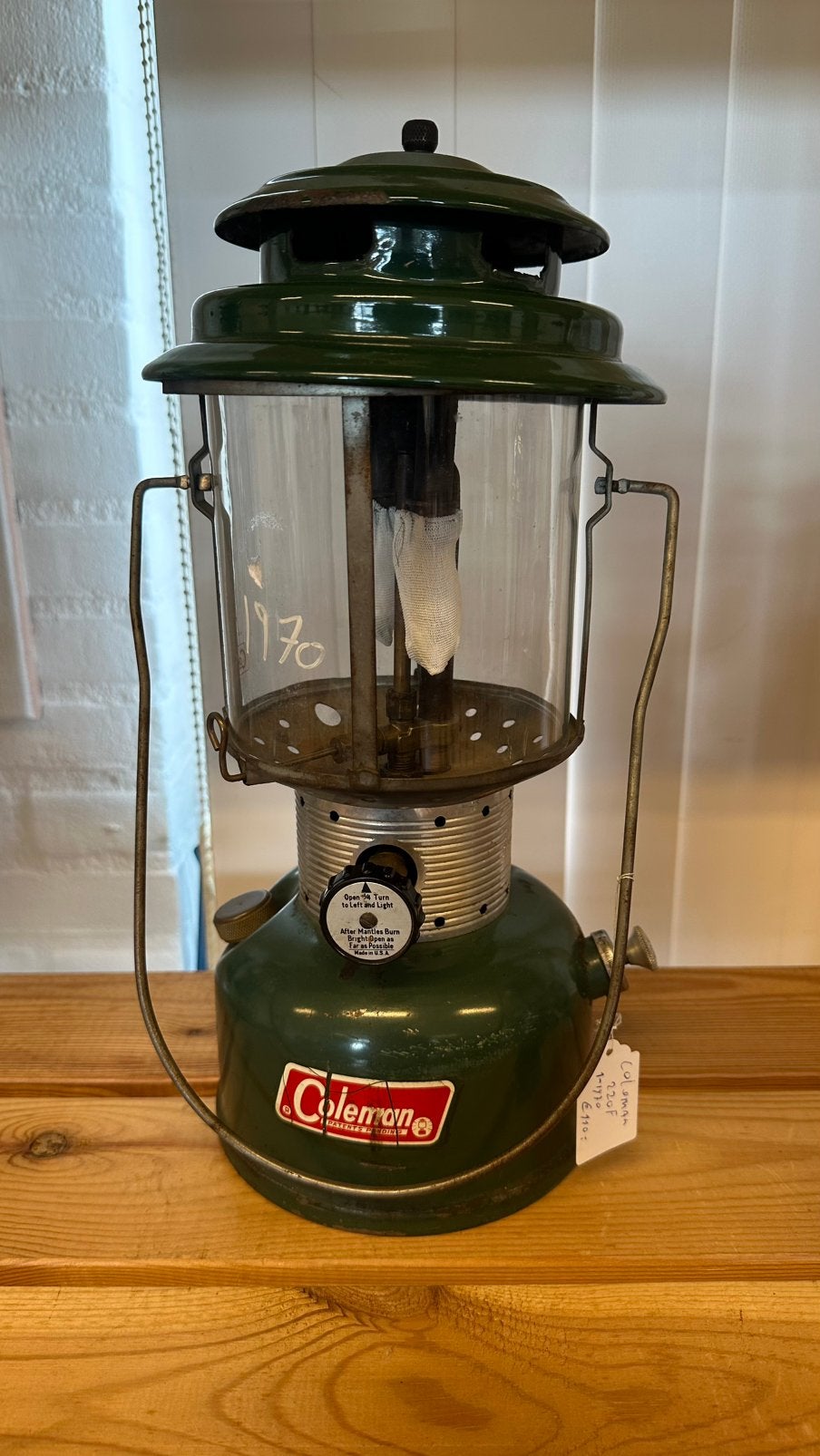 Coleman 220F (1-1970), Coleman, Ophalen of Verzenden, Gebruikt, .com