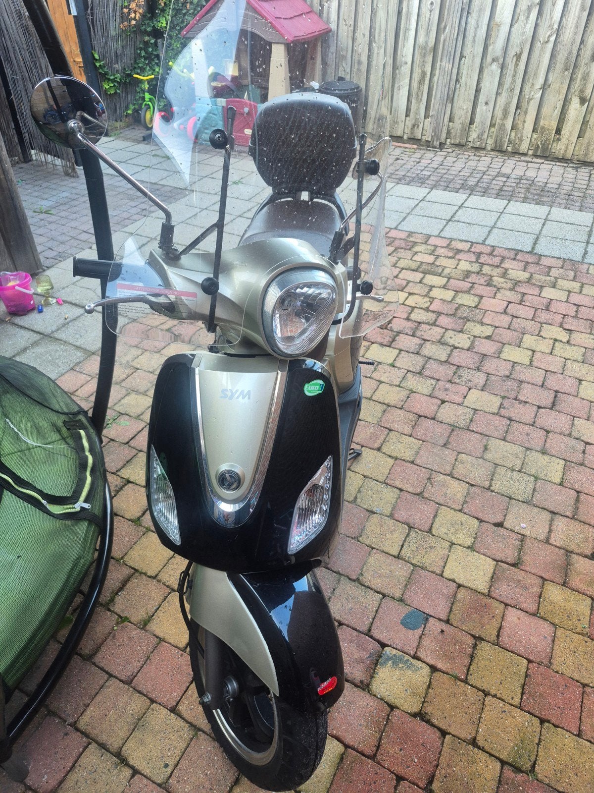 sym fiddle 3 2017, Ophalen, Gebruikt, SYM, Benzine