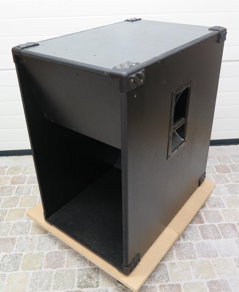 Hoorngeladen baskast/subwoofer voor 15inch speaker, Overige merken, Subwoofer, Nieuw, Ophalen of Verzenden