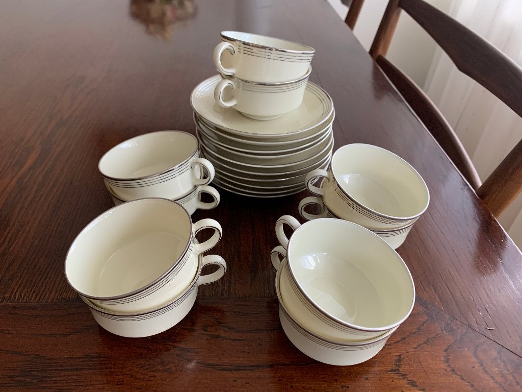 vintage koffiekopjes, Gebruikt, Arzberg, Vintage, Ophalen of Verzenden