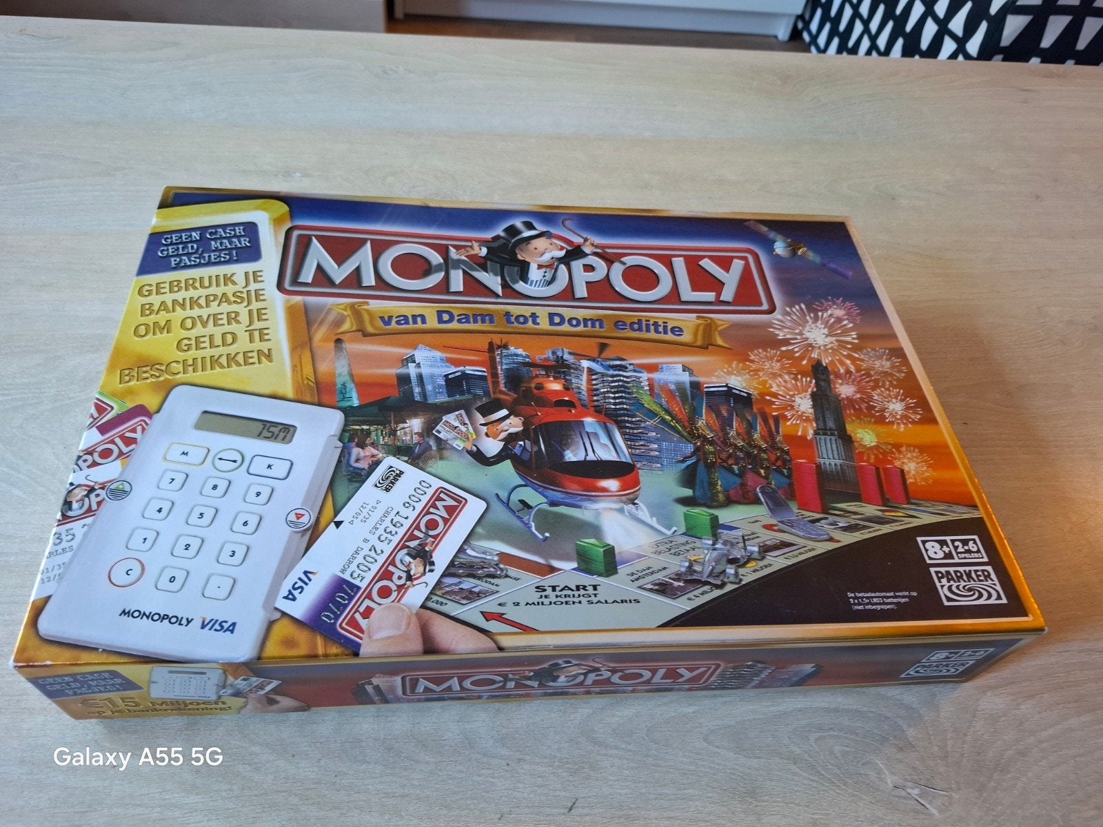Monopoly: Van Dam tot Dom editie (met bankpasjes), Parker, Ophalen of Verzenden, Zo goed als nieuw, Consumercare@hasbro.co.uk