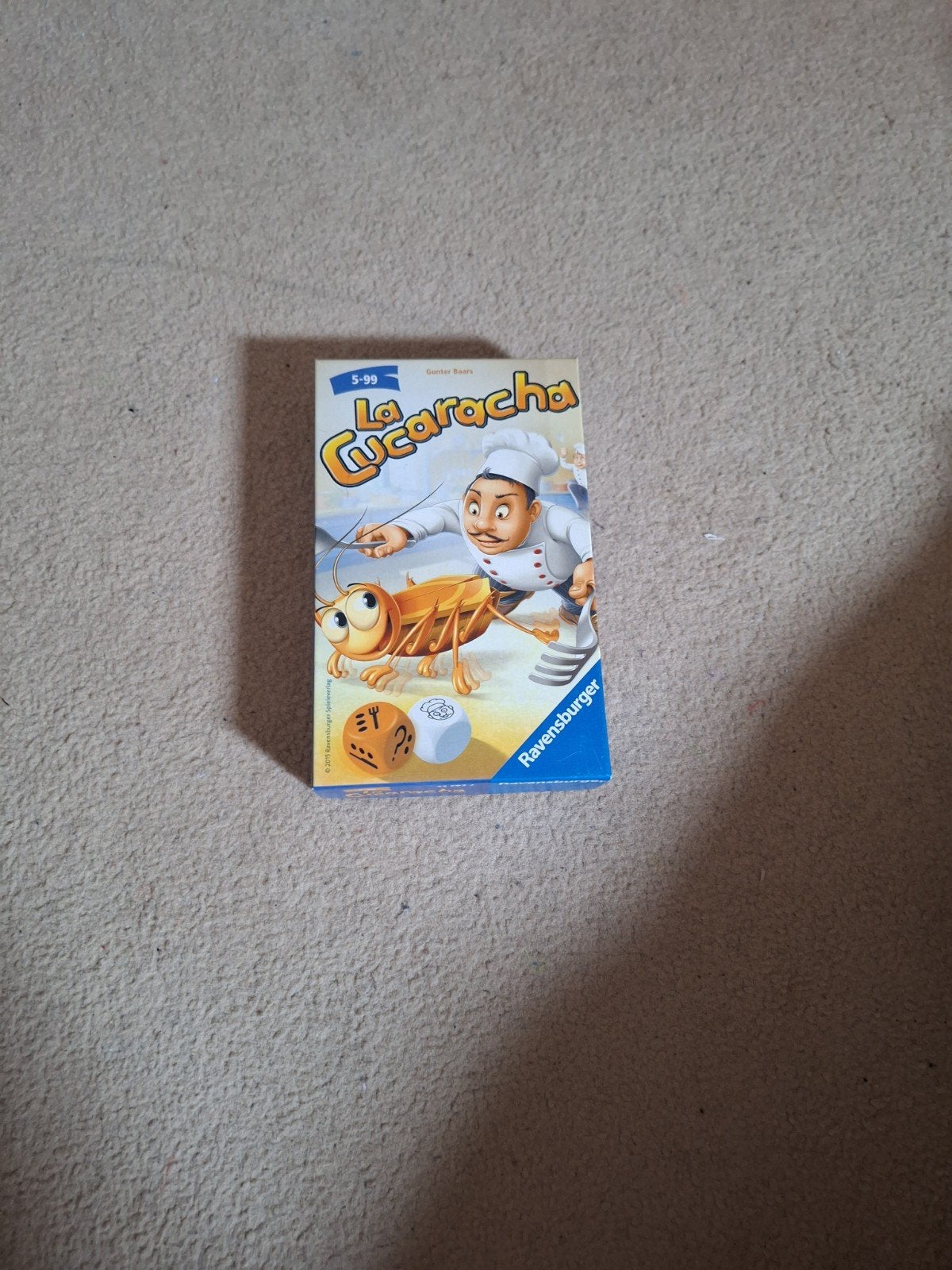 La Cucaracha Pocket Editie - Ravensburger Gezelschapsspel, Een of twee spelers, Ophalen of Verzenden, Zo goed als nieuw, Ravensburger