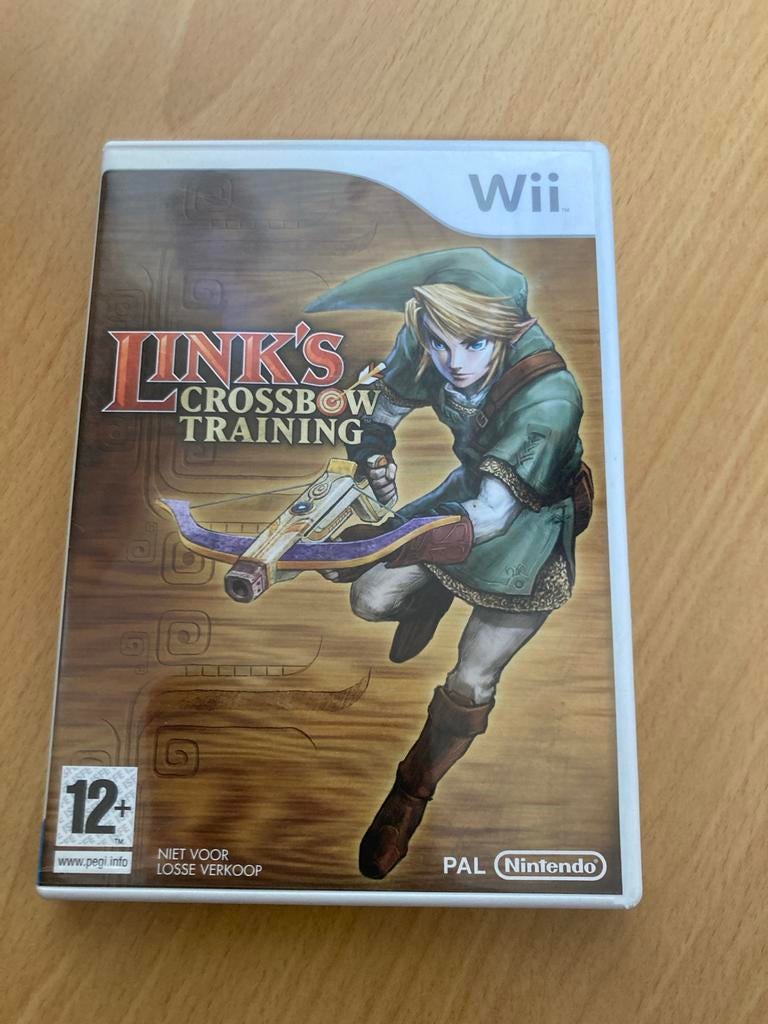 Link's Crossbow Training - Wii (PAL Nintendo), Gebruikt, Shooter, 1 speler, Ophalen of Verzenden