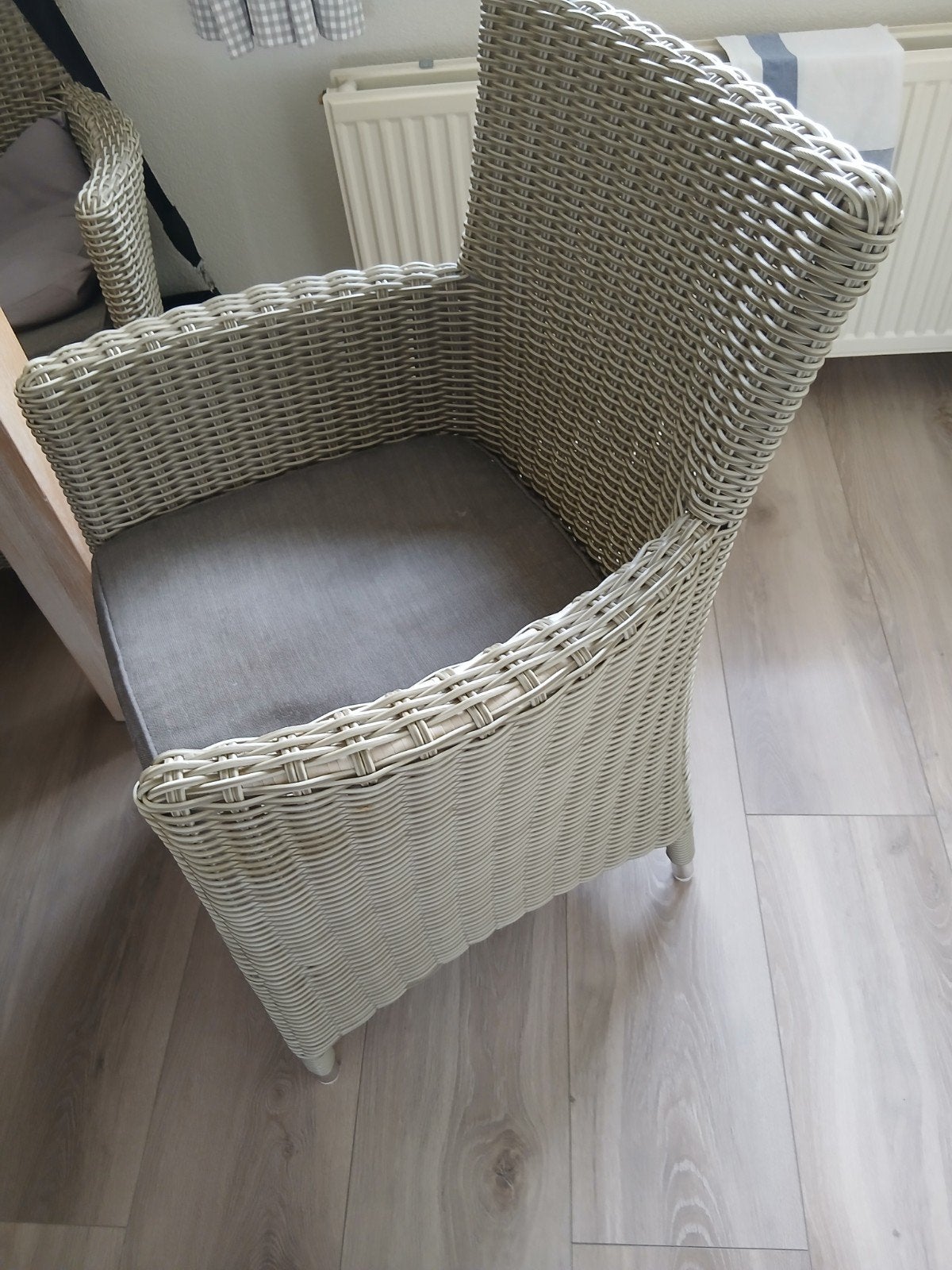 Tuin stoelen 4 hebben alleen maar binnen gestaan, Ophalen, Kunststof