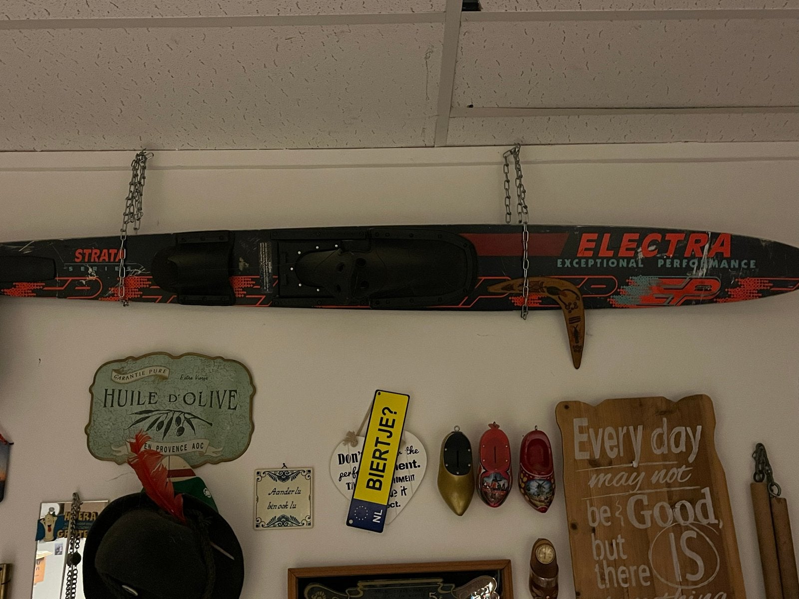 Waterski Electra - Decoratie, Ophalen, Gebruikt, 160 cm of meer, Waterski's