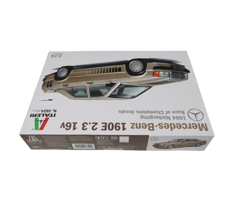 Italeri Mercedes Benz 190E ITA-3624, Hobby en Vrije tijd, Modelbouw | Auto's en Voertuigen, Italeri, Groter dan 1:32, Nieuw, Ophalen of Verzenden
