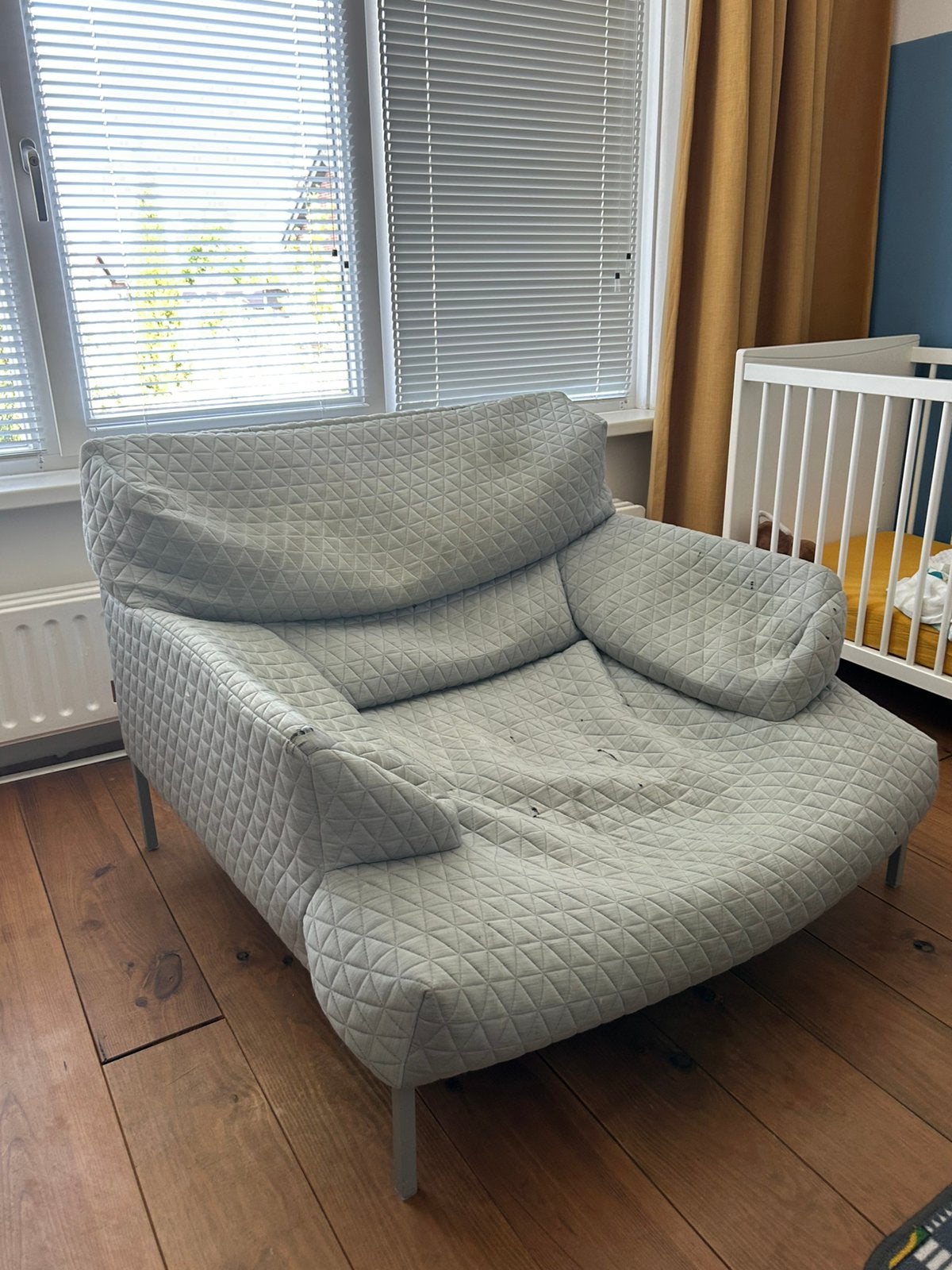 Gratis afhalen montis lazy bastard, Ophalen, Gebruikt, 75 tot 100 cm, 50 tot 75 cm