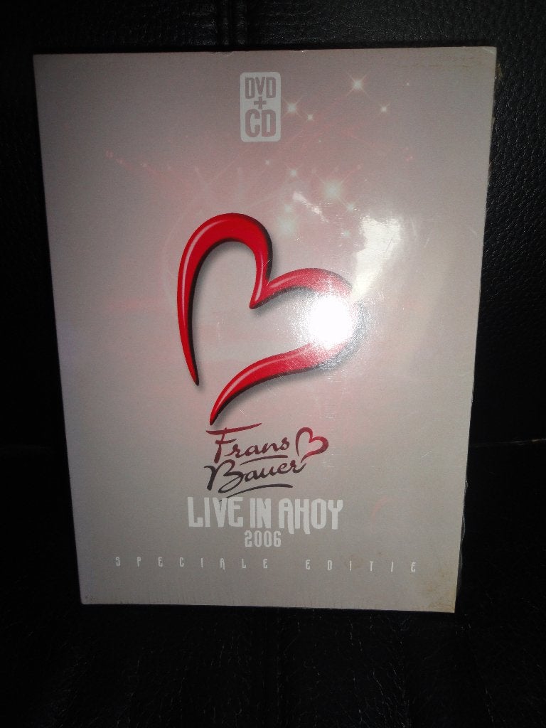 Frans Bauer - Live in Ahoy 2006 dvd+cd  Nieuw, sealed, Ophalen, Concert, Nieuw in verpakking, Alle leeftijden