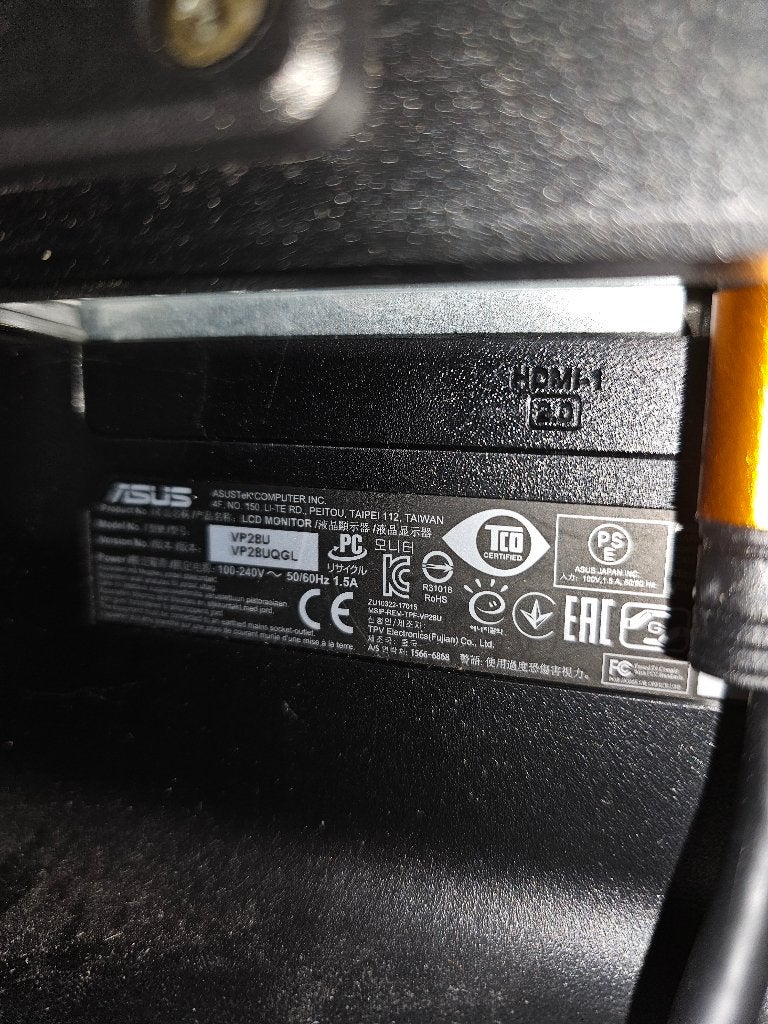 Asus beeldscherm, Gaming, ASUS, Ophalen of Verzenden, 1 tot 2 ms