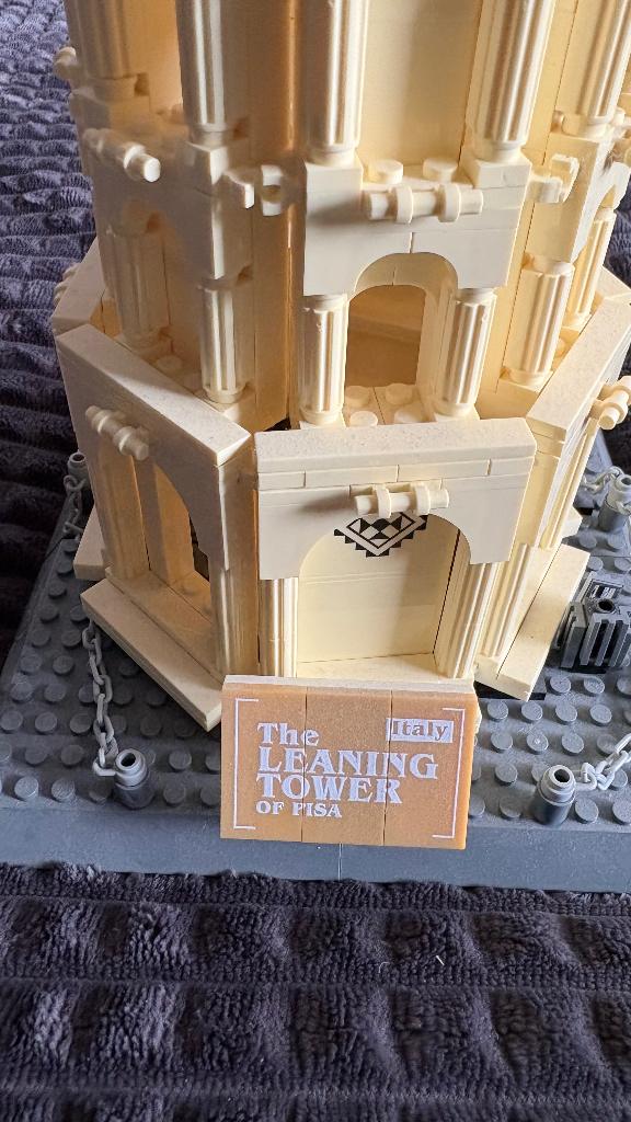 Lego toren van pisa, Ophalen, Gebruikt, Complete set, Architecture